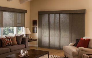 sliding panel shades