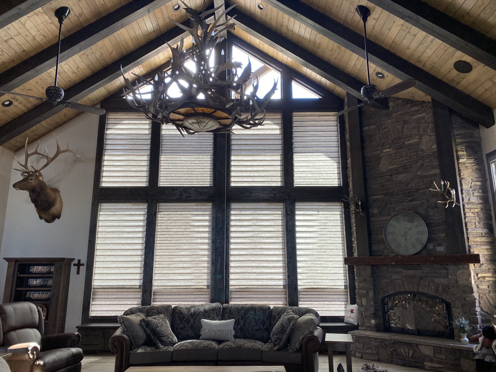 Custom Rustic Shades | Peak Window Coverings