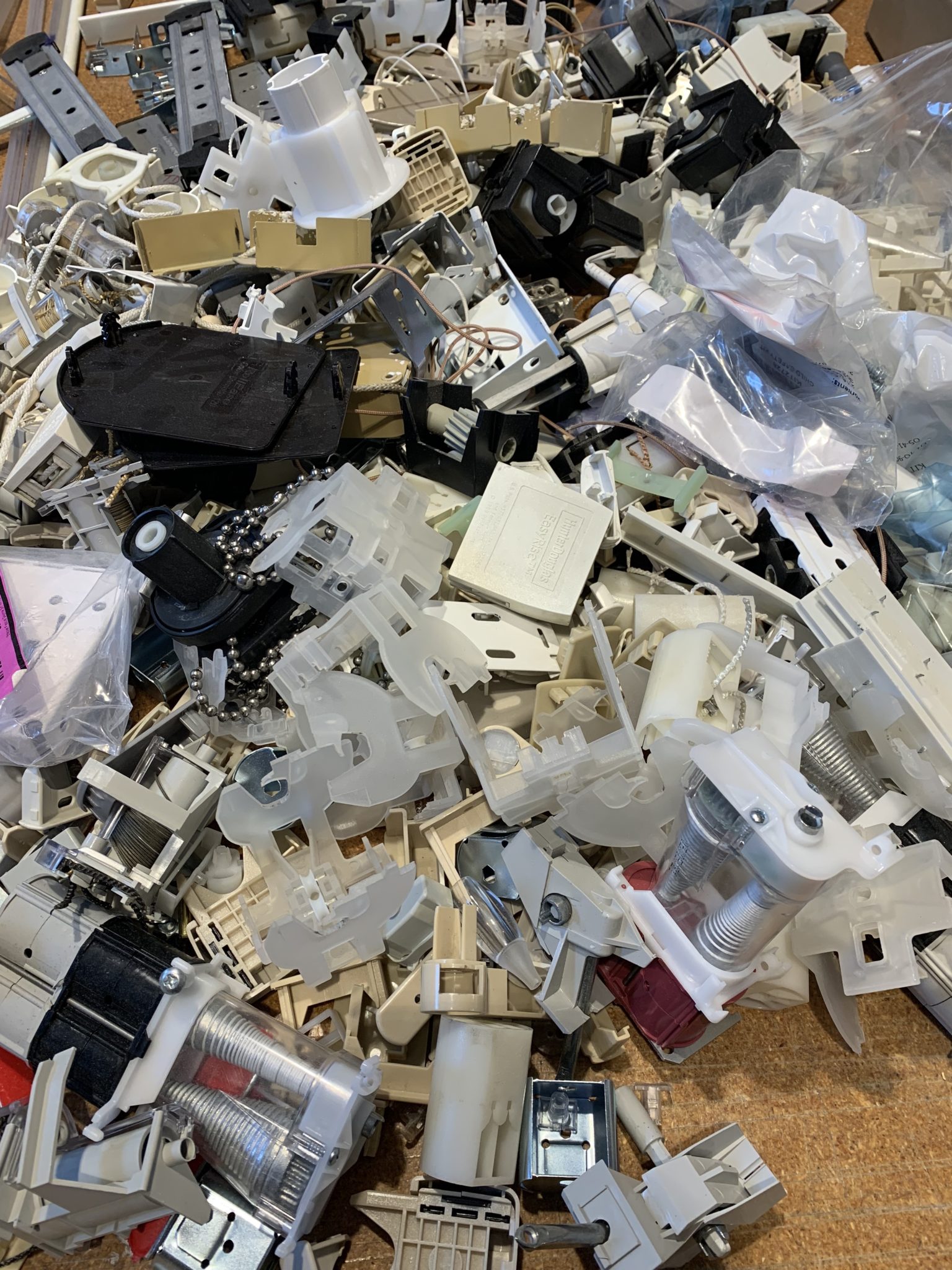 What is all this junk? | Recycle Blind Parts | Peak Window Coverings