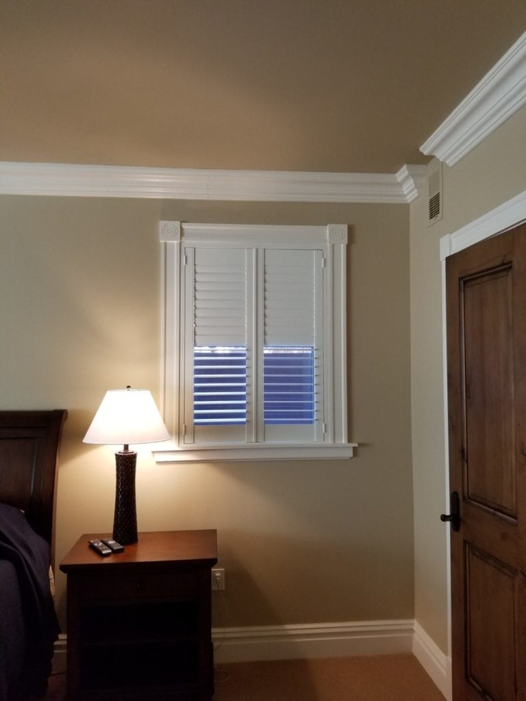 Bedroom Shutters | Peak Window Coverings