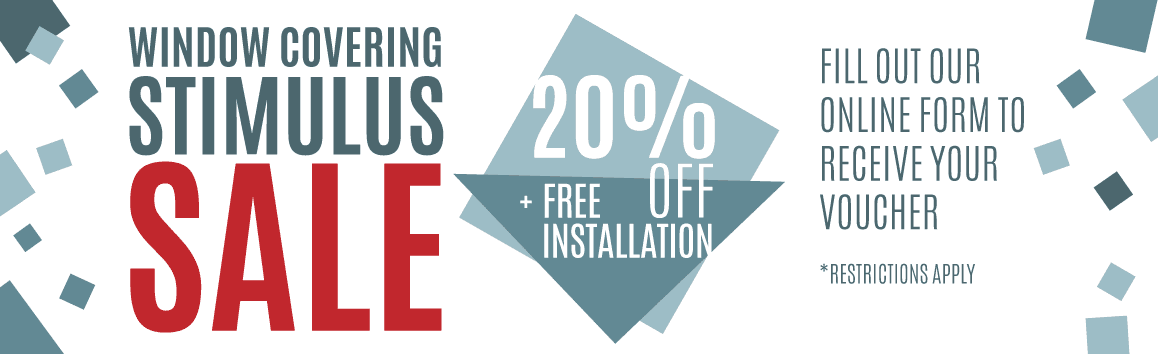 stimulus-sale Window Covering Stimulus Sale | Peak Window Coverings