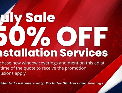July Installation Sale