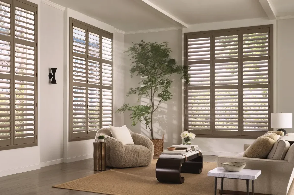 Hunter Douglas Composite Shutters | Peak Window Coverings